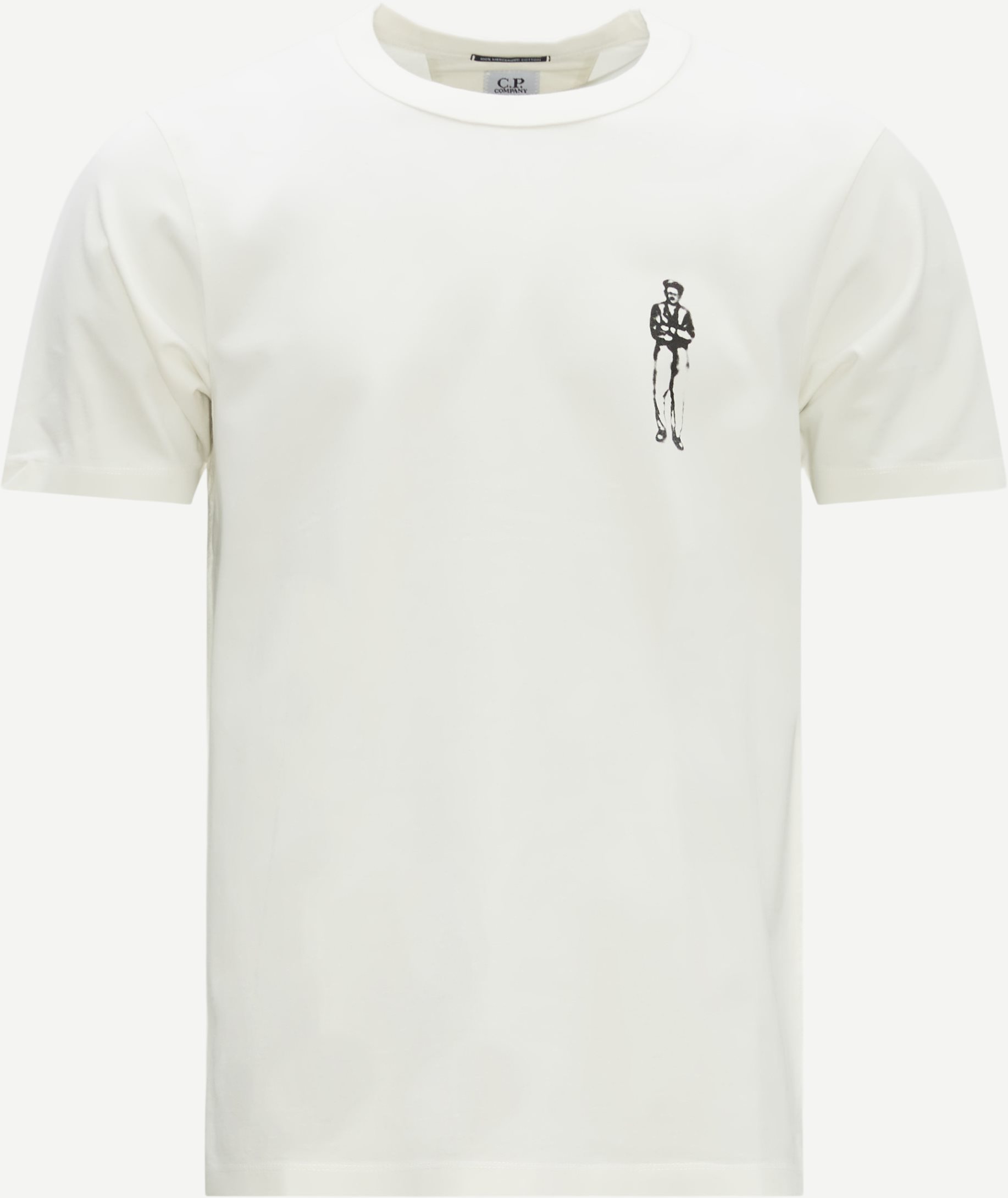 C.P. Company T-shirts TS155A 6499W Hvid